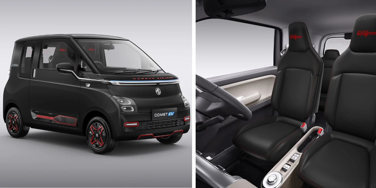 MG Motor Comet EV  Blackstorm Edition 17.4 kWh